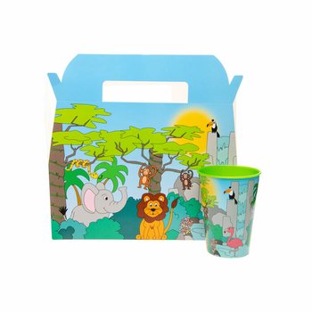 MENUBOXI JUNGLE - 22,5 x 12 x 9,5 cm (24 kpl)