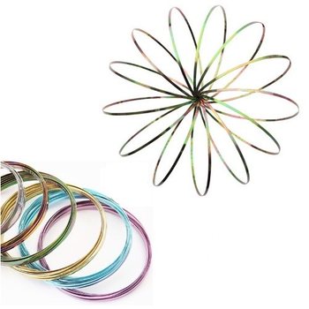 **RAGE 2018** Magic Rings / Flow Rings - Kineettinen 3D-taikarengas - MULTI COLOR | KORTISSA (10 kpl)