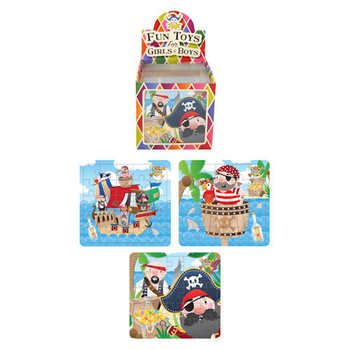 Merirosvopalapeli 13 x 12 cm display-laatikossa (108 kpl)