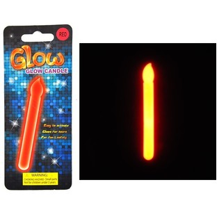 Kynttil&auml;n Muotoiset Valotikut - Glow Sticks (24 kpl)