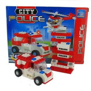 BRICKS POLIISI RAKENNUSPALIKAT (2 kpl)