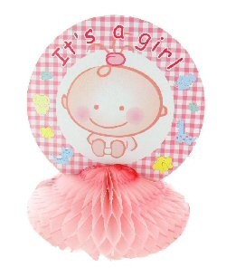 Vauvakutsujen P&ouml;yt&auml;koriste - Baby Pink (12 kpl)