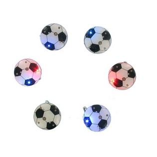 VILKKUVA JALKAPALLORINTAMERKKI LED (25 kpl)