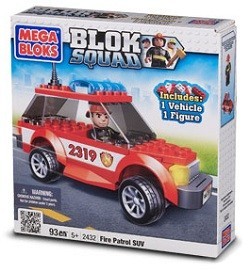 MEGABLOKS BLOK SQUAD PALOAUTON MAASTURI - 2432 (2 kpl)