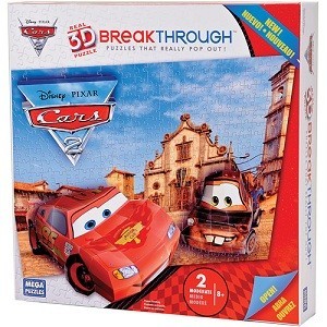 Megapuzzles Breakthrough 3D Autot 2 (Cars) - 50671AEG