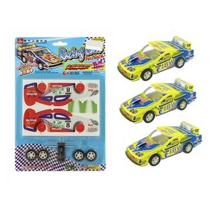 RAKENNA OMA 3D-KILPA-AUTO (12 kpl)