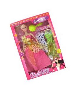 KAUNEUSSETTI NUKKE (2 kpl)