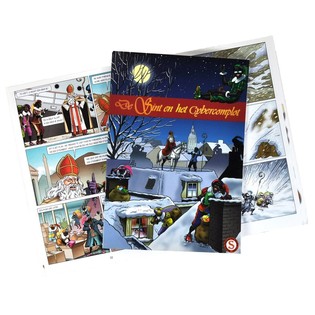 "SINTERKLAAS JA KYBERSALALIITTO" SARJAKUVAKIRJA (12 kpl)