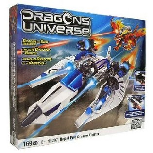 Mega Bloks Dragon Battle - Taisteluh&auml;vitt&auml;j&auml; ja Lohik&auml;&auml;rme -leikkisetti