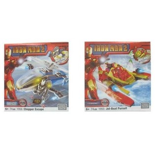 MEGABLOKS Iron Man 2 Ajoneuvo ja Figuuri
