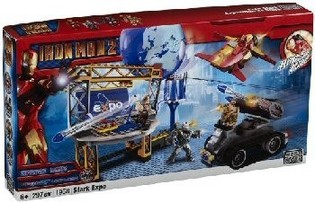 MEGABLOKS IRON MAN 2 STARK EXPO -LEIKKISETTI
