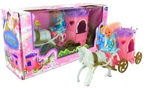 Prinsessavaunut ja Hevonen - Lelusetti B2B