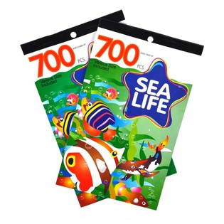 TARRAKIRJAT MALLI: SEA LIFE (12 kpl)