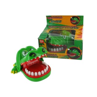 Krokotiili Hammasl&auml;&auml;k&auml;ri Peli - Keskikoko (5 kpl)