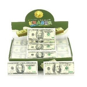 U.S. Dollar Purukumi Display-laatikossa (30 kpl)