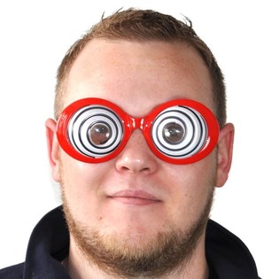 Hullunkuriset Juhlalasit (12 kpl)