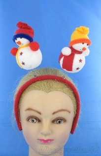 Lumiukko-hiuspanta (12 kpl)