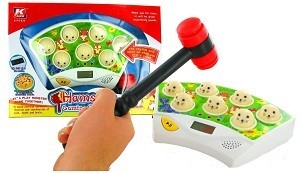 Hamsteri Pelikonsoli | Whack-a-Mole Nopeuspeli