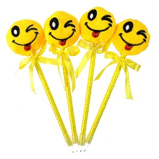 Pehmo-kuulakärkikynä Smiley (12 kpl)