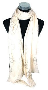 Ibiza-tyylinen Huivi Kerma Peace (1 kpl)