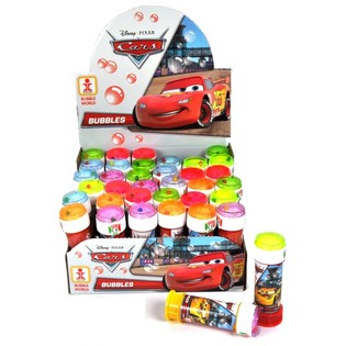 DISNEY CARS SAIPPUAKUPLAT DISPLAY-LAATIKOSSA (36 kpl)
