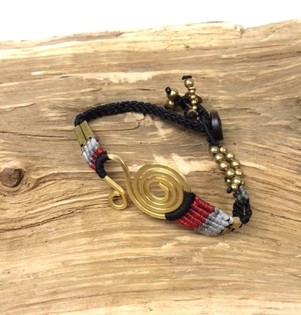 HANDMADE ORIGINALS Musta Rannekoru (1 kpl)