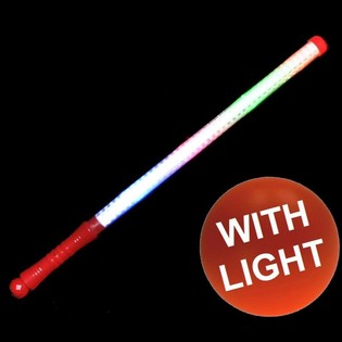 SUURI VILKKUVA LED-SAUVA (12 kpl)