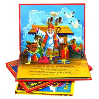 SINTERKLAAS POP-UP-KIRJAT (12 kpl)