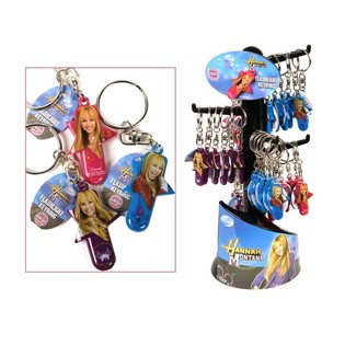 Valollinen HANNAH MONTANA -avaimenperä telineessä (36 kpl)