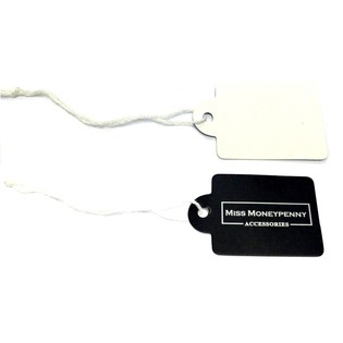Korulappu "Miss Moneypenny" Narulla 3x2,5cm (100 kpl)