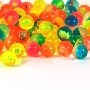 POMPPUPALLOT EL&Auml;IMILL&Auml; 3 CM (100 kpl)