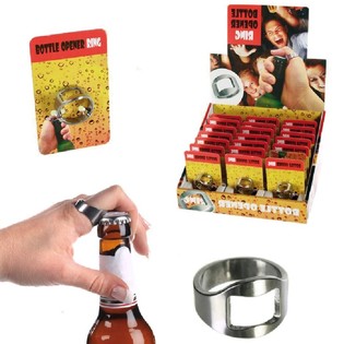 Pullonavaajasormus Display-telineess&auml; (24 kpl)