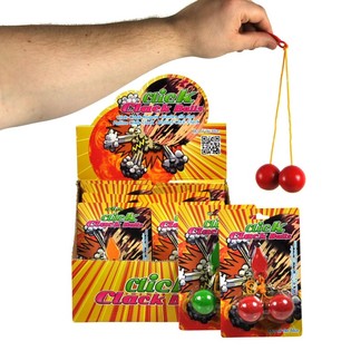 Click Clack -pallot display-pakkauksessa (12 kpl)