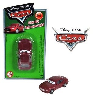 DISNEY CARS CARLO MASERATI LELUAUTO KORTILLA (12 kpl)