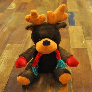 Pehmo Rudolf-poro joulu 20 cm (7 kpl)