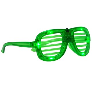 LED-VALAISTUT SHUTTER SHADES -LASIT - VÄRI: VIHREÄ (12 kpl)