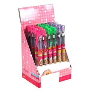 Barbie-geelikynät telineessä (24 kpl)