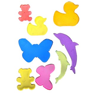 Jelly Gems Koristeelliset Geelitarrat 22x12 cm (24 kpl)