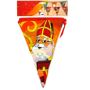 SINTERKLAAS-LIPPUNAUHA 6 METRI&Auml; (5 kpl)