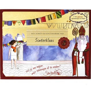 Sinterklaas Luonnos- ja Askartelukirja (11 kpl)