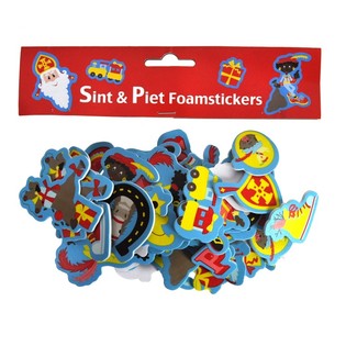 60 Sinterklaas & Piet Vaahtomuovitarraa (3 setti&auml;)