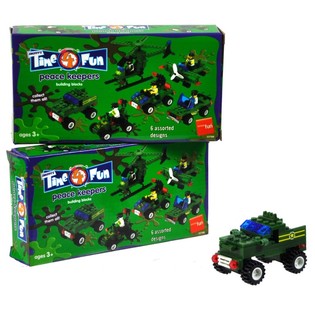 Smiffy's Peace Keepers Rakennuspalikat (6 kpl)