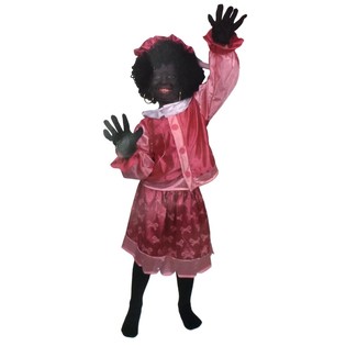 Piet-asupuku tyt&ouml;ille - Koko 128