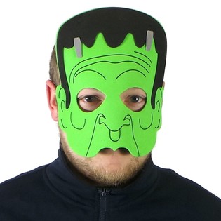 Frankenstein-vaahtomuovinaamio (6 kpl)