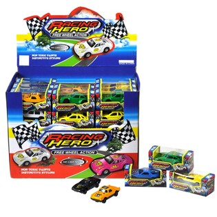 Die-Cast Lelautoja Esittelylaatikossa (60 kpl)