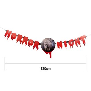 KIRJAINVIIRI "HORROR NIGHT" 130 CM (2 kpl)