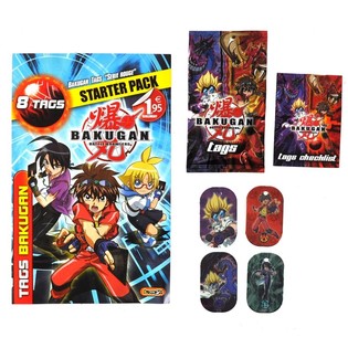 BAKUGAN - Aloituspakkaus 8 Tagia (100 kpl)