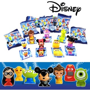 Disney Wikkeez Figuurit + Tarra Yll&auml;tyspussissa (300 kpl)