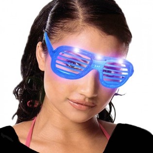 Valolla varustetut Shutter Shades -lasit (24 kpl)