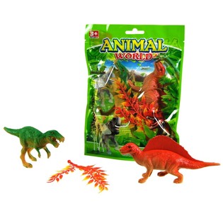 ANIMAL WORLD / DINOSAURUS-LEIKKISETTI (12 kpl)